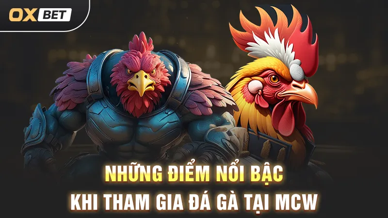 Đặt cược trực tuyến MCW đá gà tại OXBET